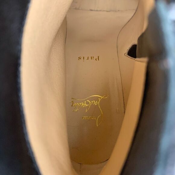 Christian Louboutin So Kate 55 Ankle Booties EU 39.5 US 9.5 Leopard Pony Heels - Picture 9 of 9